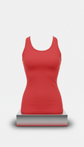 Débardeur compression rouge pulse femme